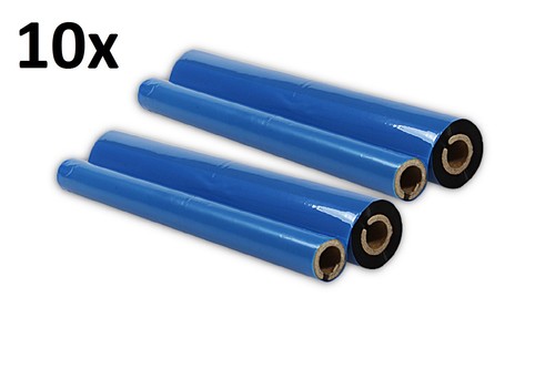 10x faxrollen kompatible - faxrollen,