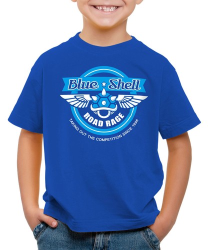 Blue shell kart shirt - blue,